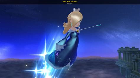 Dark Blue Rosalina Super Smash Bros Wii U Mods