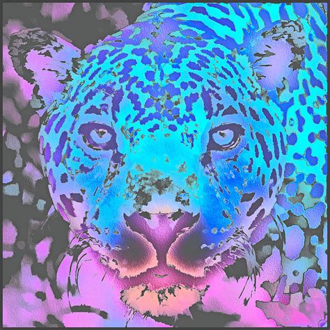 Spotted Leopard Digital Art By Tailspin Artworks Fine Art America