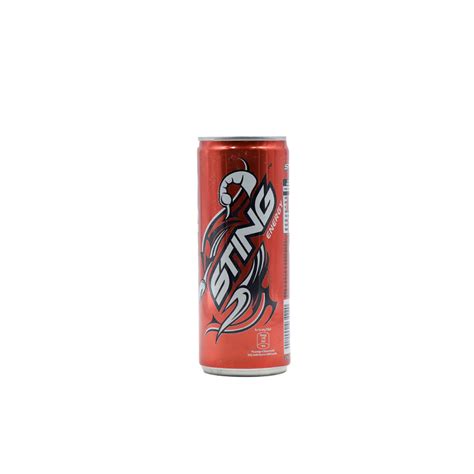 Sting Energy Drink Red 250ml Can Springs Stores Pvt Ltd