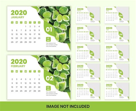 Calendarios De Mesa Para Imprimir 2020 Gratis