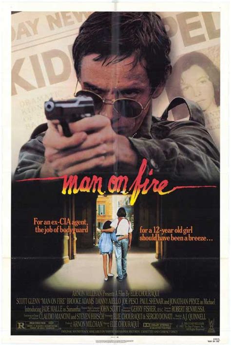 Man on fire (2004) cast and crew creasy's art is death, and he is about to paint his masterpiece. tmdb score. Man on Fire Movie Posters From Movie Poster Shop