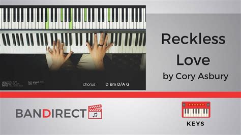 Reckless Love By Cory Asbury Piano Tutorial Youtube