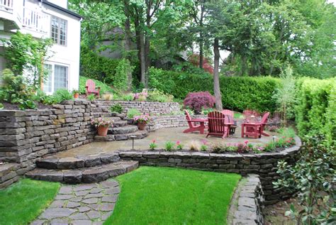 Pin By Justin Munsters On Yard Flower Beds Sloped Backyard Landscaping Sloped Backyard