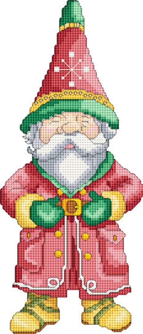 Shop fat quarter shop's high quality selection of cross stitch patterns, kits, & supplies. 2019 Holiday Gnome Cross Stitch Pattern Modern Design for ...