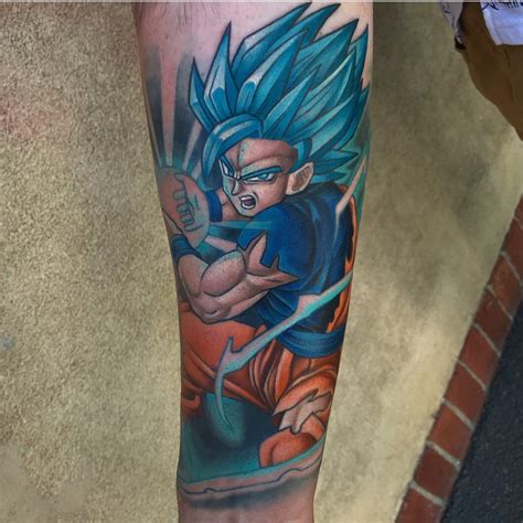 Share 68 Goku Super Saiyan God Tattoo Best Nhadathoanghavn