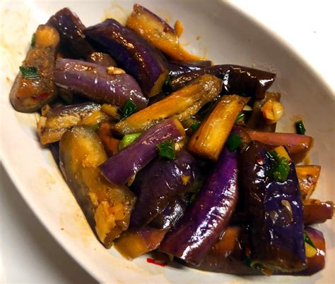 Chinese Eggplant In Garlic Sauce • Oh Snap Lets Eat