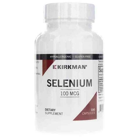 Selenium 100 Mcg Kirkman