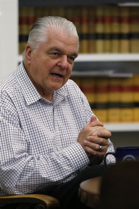 steve sisolak looks back on first 100 days as nevada governor las vegas review journal