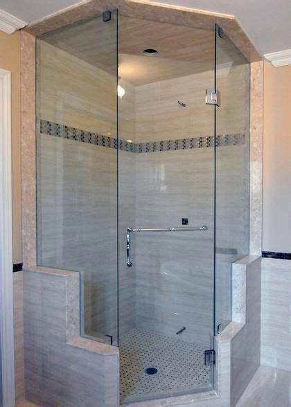 The base, the shower surround that is glued to the walls, and the glass front. Angle+Shower | Custom Neo - Angle Shower Enclosures ...
