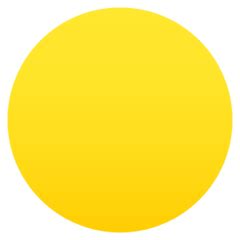 🟡 Large Yellow Circle Emoji