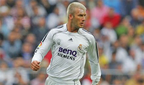 David Beckham Shirt Number At Real Madrid