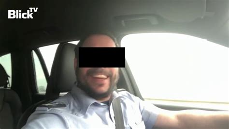 Zürcher Polizist Filmt Sich Im Neuen Streifenwagen Blick