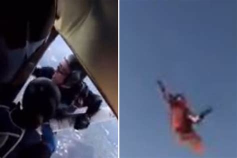 Terrifying Moment Planes Packed With Skydivers Crash Into Each Other