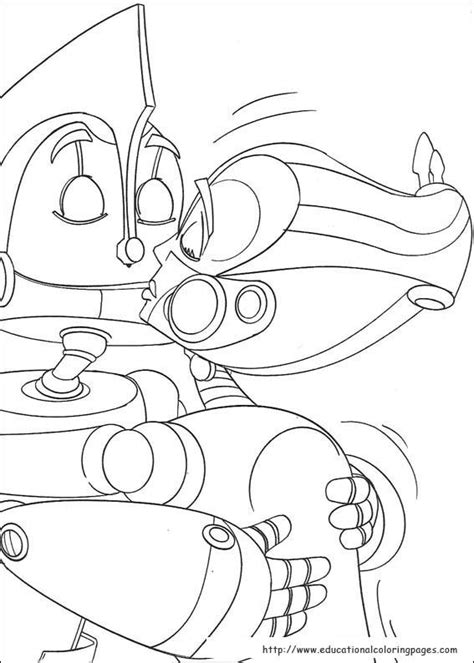 It will hone his fine motor skills as he colors within the lines. Robots Coloring Pages - Educational Fun Kids Coloring ...