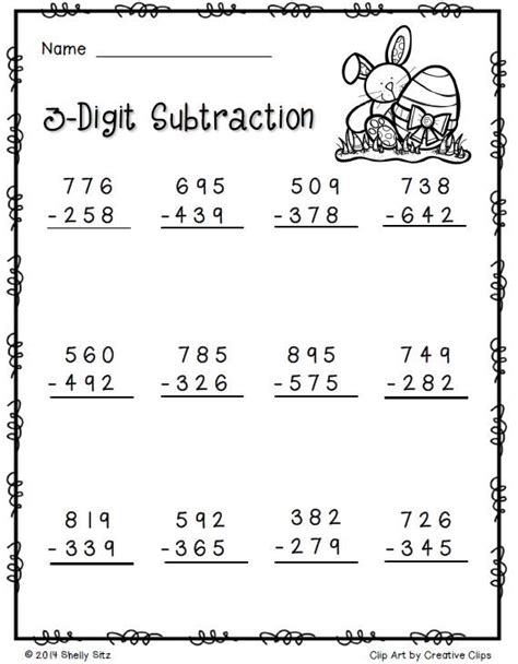 One problem is a multiple choice logic question. 17 Best images about 3 Digit Addition and Subtraction on ...