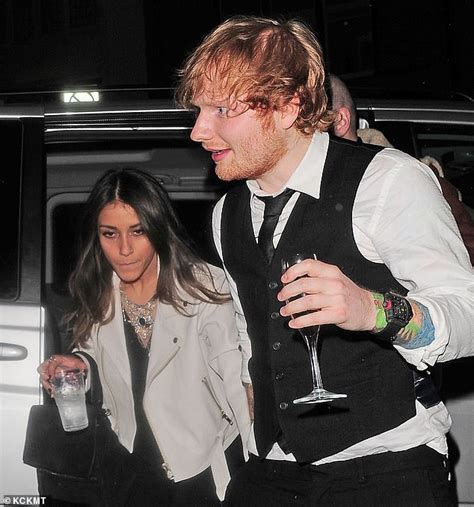 Ed Sheerans Ex Girlfriend Athina Andrelos Is Preparing To Wed Singers Lookalike Daily Mail