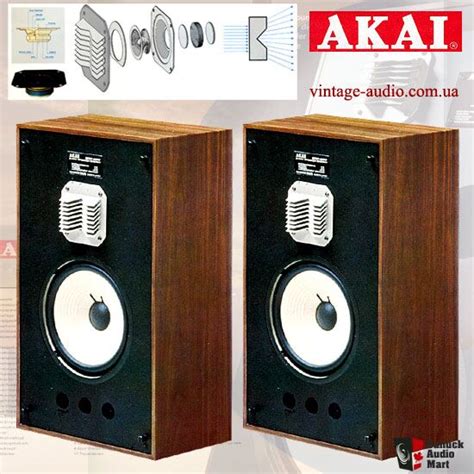 Vintage Akai Sw 127 Speakers Photo 645955 Canuck Audio Mart