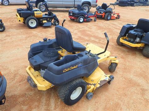 Wait until later to cut. CUB CADET RZT Mowing Equipment - J.M. Wood Auction Company ...