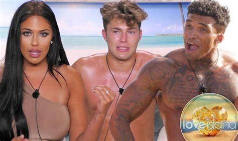 love island 2019 michael griffiths to choose amber gill over joanne in recoupling tv and radio