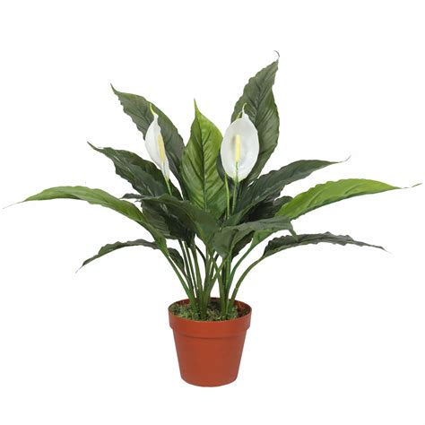 Artificial Spathiphyllum Peace Lily Plant