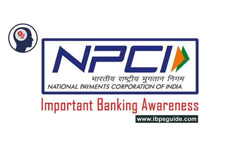 About Npci National Payments Corporation Of India Banking Awareness