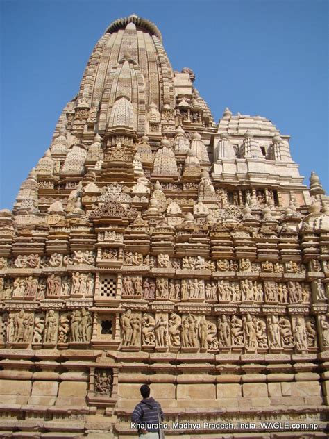 Khajuraho Temple Jain Temple Erotic Sculpture Indian Architecture