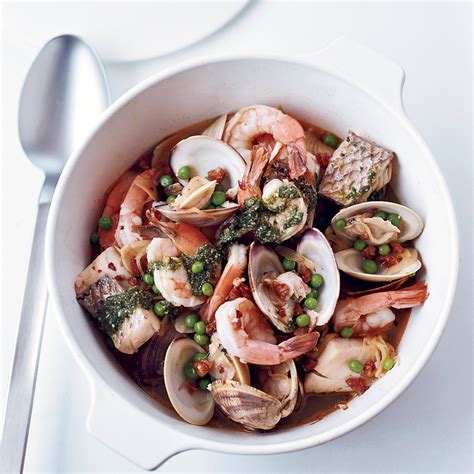 Ligurian Seafood Stew Recipe Andrew Carmellini Food And Wine