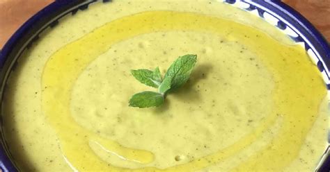Velouté de courgette : recette de velouté de courgettes froid