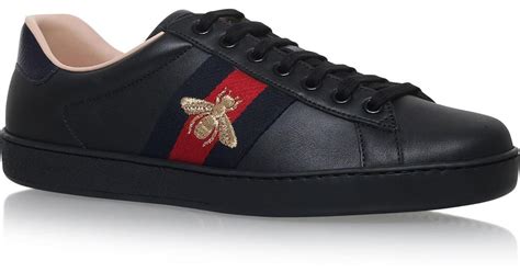 Gucci New Ace Bee Trainers In Black For Men Save 10 Lyst