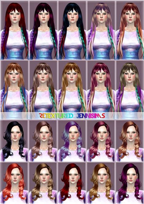 Alesso Skysims And Newsea Hair Retextures At Jenni Sims Sims 4 Updates