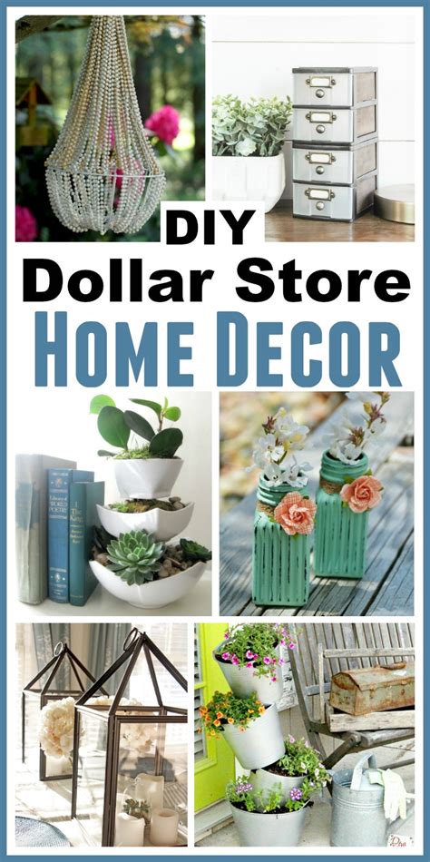 Make these cheap and easy diy home decor projects for room decorating ideas that fit any budget. 11 DIY Dollar Store Home Decorating Projects- A Cultivated ...