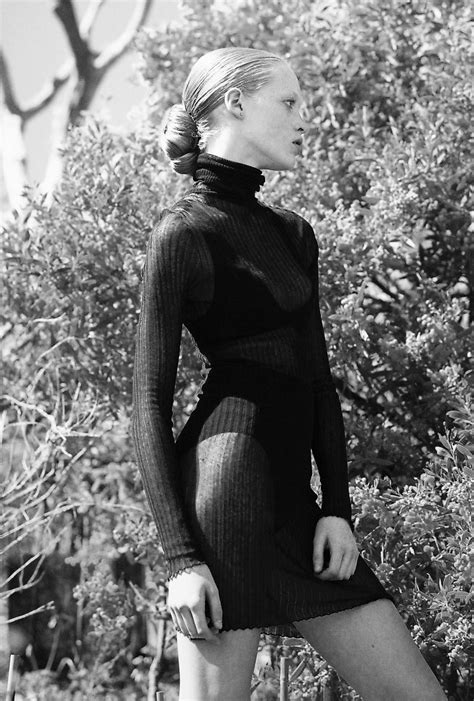 Oystermag Beauty Fashion Black And White