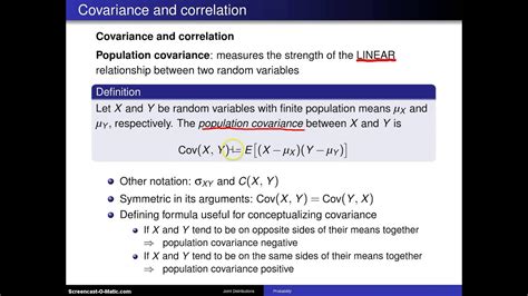Loglinear, logit model, logistic regression, event history analysis, and so forth. Covariance definition - YouTube