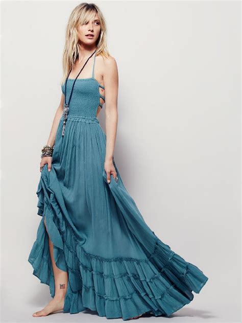 Hualong Free People Long Cotton Beach Sundresses Online Store For