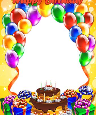 Kit imprimible roblox niña rosa cotillón 100% editable 2x1. Marco Para Foto Hermoso Pastel De Feliz Cumpleaños ...