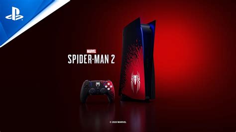 marvel s spider man 2 limited edition ps5 bundle and dualsense wireless controller youtube