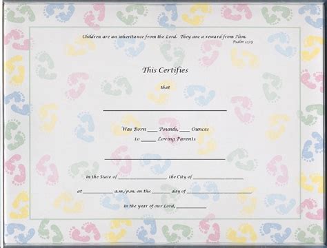 Get started with the professional certificate maker by choosing from our free printable certificate templates that will make your creation process quick and. Sc Birth Certificate Template - Shouldirefinancemyhome