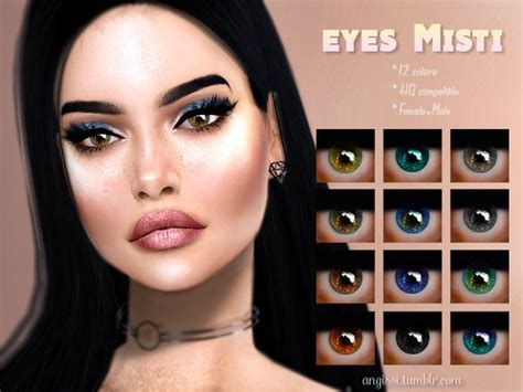Angissis Eyes Misti The Sims Sims Cc Costume Makeup Costumes For