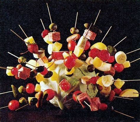 The perfect number for a dinner party is six to eight. Party Like It's 1970 | Food, Finger foods and Canapes ideas