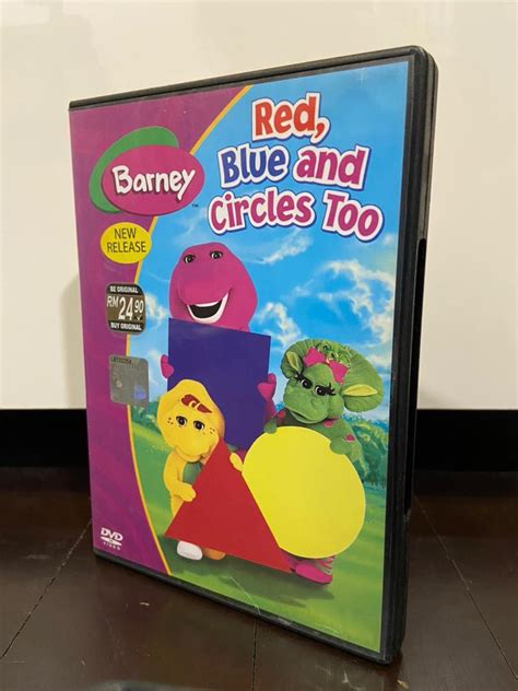 Barney Red Blue And Circles Too Hobbies And Toys Music And Media Cds