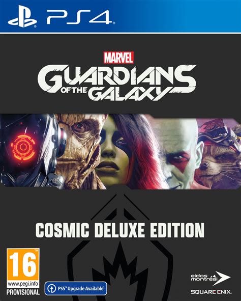 Ps4 Marvels Guardians Of The Galaxy Cosmic Deluxe Edition Square