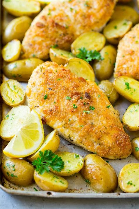 Chicken is one of the most popular chicken recipes, for lunch or dinner. Italian Chicken Recipe | Sheet Pan Chicken | Baked Chicken #chicken #potatoes #dinner # ...