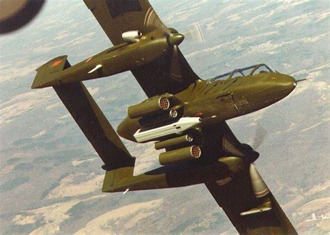 Service And Combat Use Of Ov 10 Bronco Turboprop Attack Aircraft After