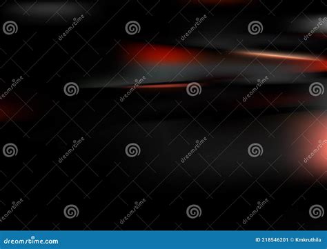 Red And Black Shiny Background Vector Illustration Stock Vector