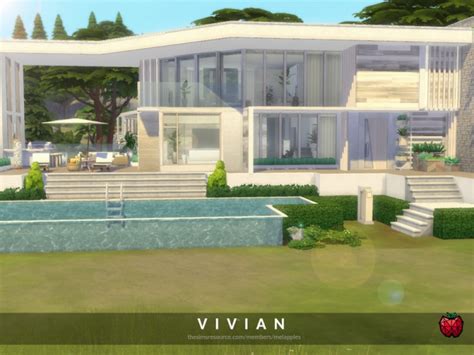Vivian House No Cc By Melapples At Tsr Sims 4 Updates