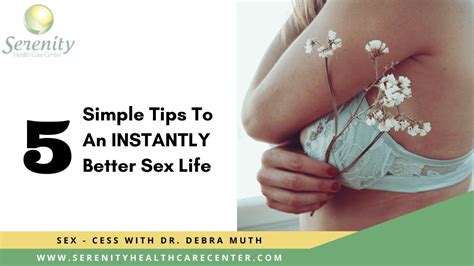 Top 5 Tips For Better Sex Sex Cess With Dr Deb Youtube