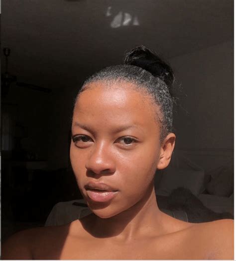 boob movement founder abby chioma poses topless as she shares her worries while under lockdown