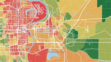 Council Bluffs Ia Violent Crime Rates And Maps