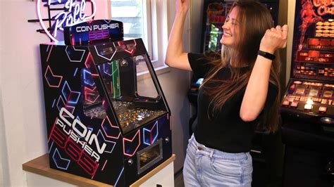 Coin Pusher 365 Tabletop Arcade Game Lets You Bring Classic Fun Right