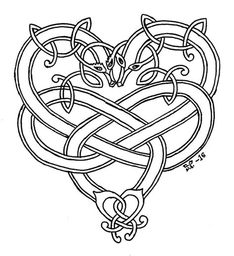 Celtic Heart By Jpmorrow On Deviantart Celtic Heart Love Heart